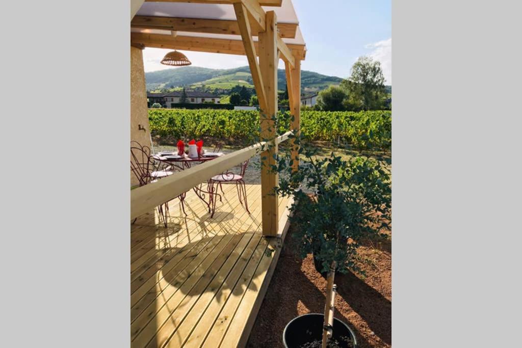 La Boheme, Gite De Charme Quincié-en-Beaujolais Exterior foto